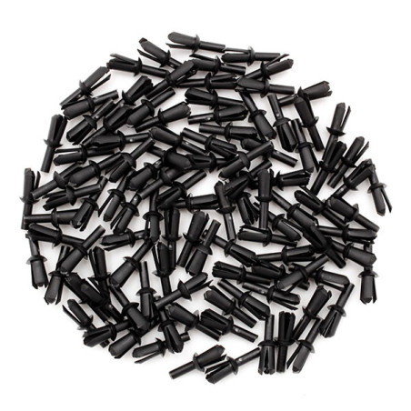 Lot de 100 rivets plastiques