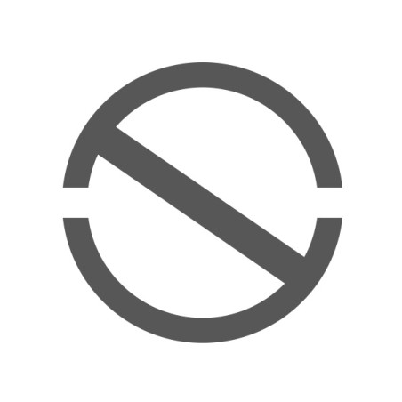 Pochoir stationnement interdit en pvc