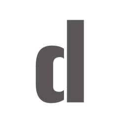 Pochoir lettre D minuscule en pvc