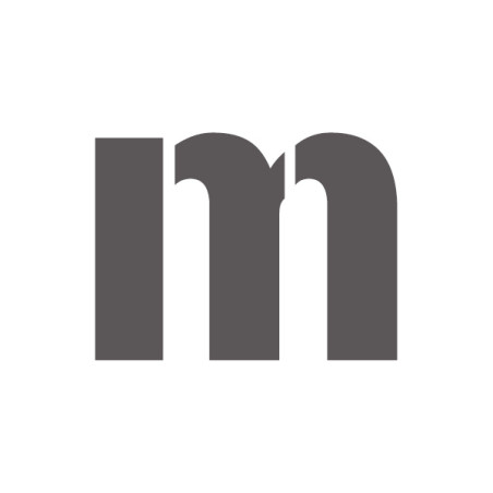 Pochoir lettre M minuscule en pvc