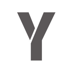 Pochoir lettre Y majuscule en pvc