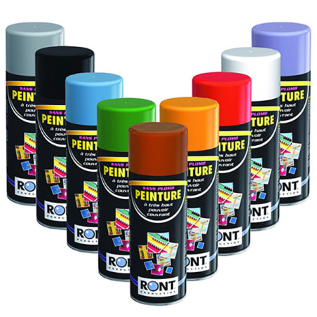 bombes de peinture RAL AFNOR NF X 08 102