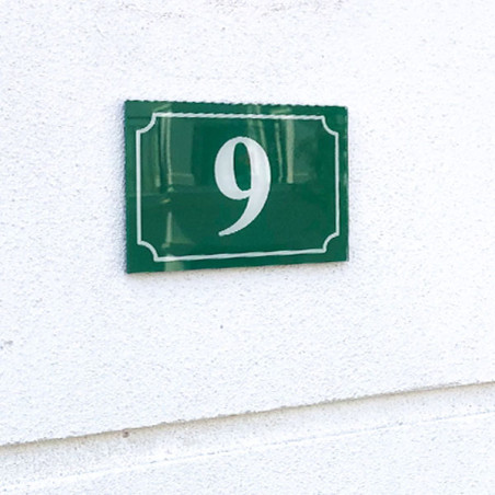 Plaque de rue type PARIS