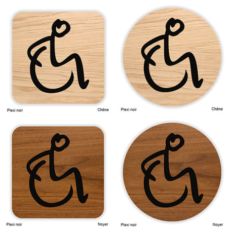 Fond bois pour pictogramme