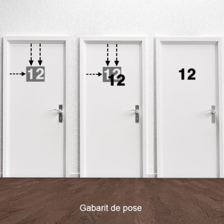 Lot de chiffres découpés laser : 0 1 2 3 4 5 6 7 8 9