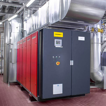 Panneau Plaque réglementaire ou normalisée Plaque réglementaire normée  Chaudière n°1  en pvc