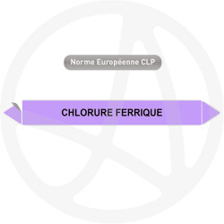 Marqueur de tuyauterie CLP Chlorure ferrique