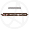 Marqueur de tuyauterie CLP Alcool isoprophylique