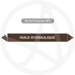 Marqueur de tuyauterie CLP Huile hydraulique
