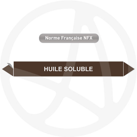 Marqueur de tuyauterie CLP Huile soluble