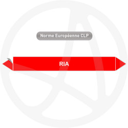 Marqueur de tuyauterie CLP RIA incendie