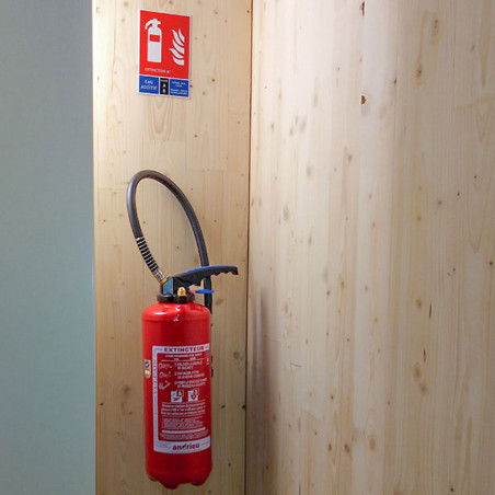 Extincteur Eau pulvérisée Classe AB Pression auxillaire