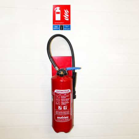 Support universel magnétique pour extincteur 6 kg / 6 L et 9 kg / 9 L