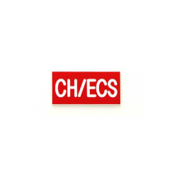 Étiquette de gaine technique  CH/ECS