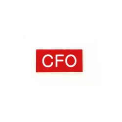 Étiquette de gaine technique  CFO