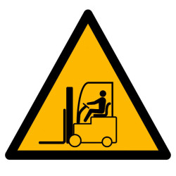 Pictogramme danger chariot