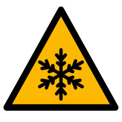 Pictogramme danger froid et gel