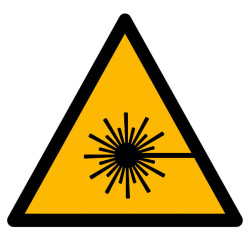Pictogramme danger laser