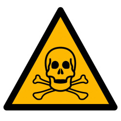 Pictogramme danger produit toxique