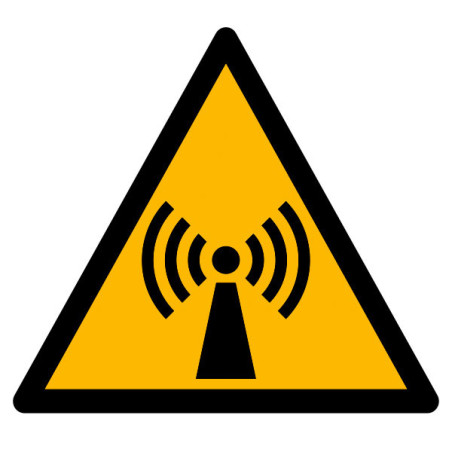 Pictogramme danger  Radiations non ionisantes