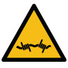 Pictogramme danger  Barbelés