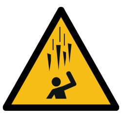 Pictogramme danger  Chute de glace