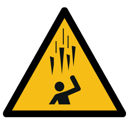 Pictogramme danger  Chute de glace