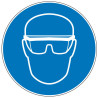 Pictogramme obligation  Lunettes