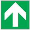 Pictogramme de secours  Flèche verte vers le haut