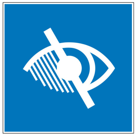 Pictogramme d'information  Malvoyant