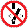 Pictogramme d'interdiction  Ne pas modifier la position  de l'interrupteur