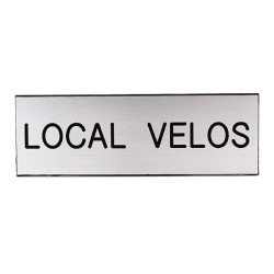 Plaque de porte  LOCAL VELOS