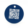Jeton gravure laser sur gravoply QR Code
