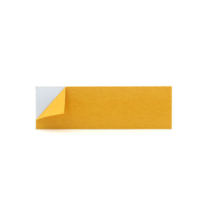 Étiquette gravure laser aluminium anodisé 2 lignes — free download