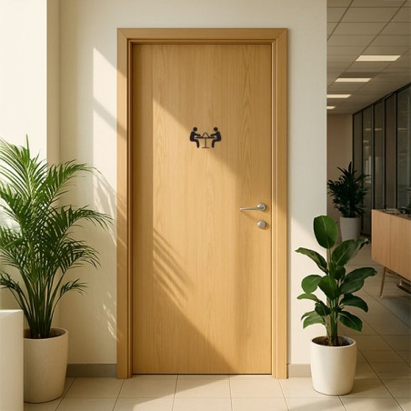 Pictogramme découpé COWORKING BUREAU