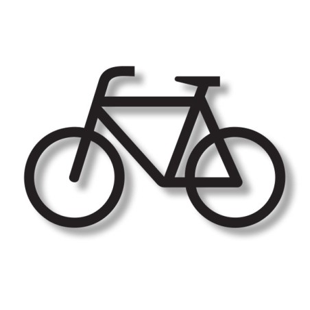 Pictogramme découpé LOCAL VELO