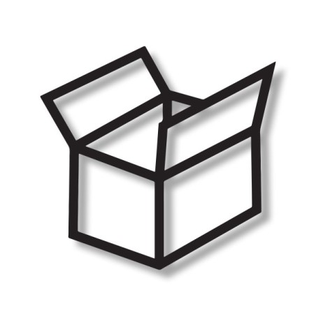 Pictogramme découpé POUBELLE TRI CARTON