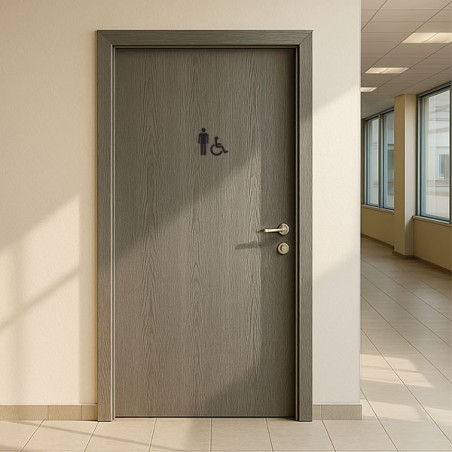 Pictogramme découpé TOILETTES PMR HOMME