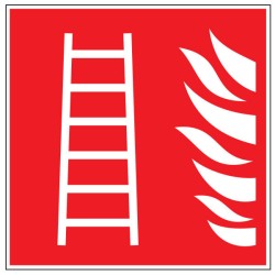Pictogramme incendie Echelle d'incendie F003