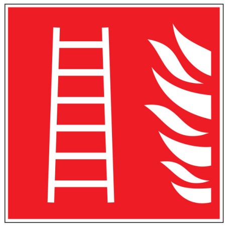 Pictogramme incendie Echelle d'incendie F003