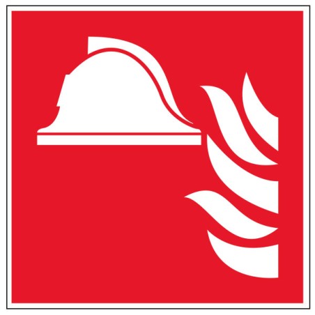 Pictogramme incendie Ensemble d'équipement de lutte contre l'incendie F004