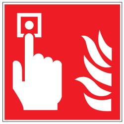Pictogramme incendie Point d'alarme incendie F005