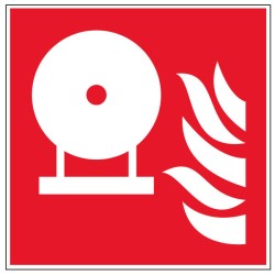 Pictogramme incendie Extincteur d'incendie fixe F013