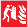 Pictogramme incendie Couverture anti-feu F016
