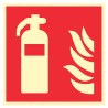 Pictogramme incendie Extincteur F001 - Photoluminescent
