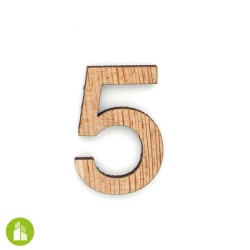 Numero  de logement - Palette recyclée