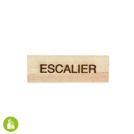 Plaque de porte - Palette recyclée