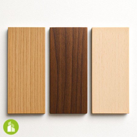 Numéro  de logement - bois massif