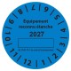 Pastille contrôle d'étanchéité 2027 frigorifique | Aluplex