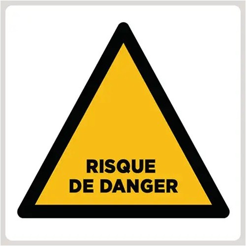 Risque de danger